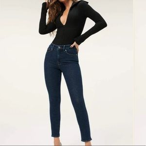 Good American Good Legs Crop Size 10/30